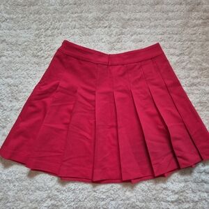 Sunday Best Vibrant Red Skater Skirt